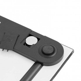 Pèse personne extra slim écran digital PEARL2 noir Harper