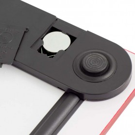 Pèse personne extra slim écran digital PEARL2 rouge Harper