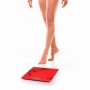 Pèse personne extra slim écran digital PEARL2 rouge Harper