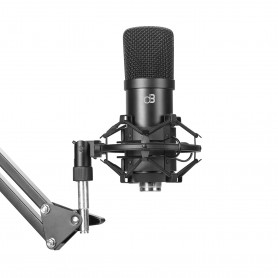 Kit microphone à condensateur et bras de suspension MIC500