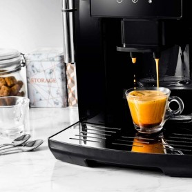 MACHINE A EXPRESSO 19 BARS AVEC BROYEUR AUTOMATIQUE 1450W COFIX LATTE DE KITCHENCOOK