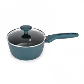 CASSEROLE EN ALUMINIUM FORGÉ 16CM AVEC COUVERCLE TFI BOREAL CAS16TFI DE KITCHENCOOK