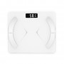 Pèse personne connecté 13 données corporelles IFIT blanc Yoghi