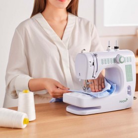 MACHINE A COUDRE 14 POINTS ET BOUTONNIERE A 4 ETAPES MAC214 DE HARPER