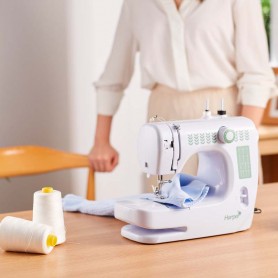 MACHINE A COUDRE 14 POINTS ET BOUTONNIERE A 4 ETAPES MAC214 DE HARPER