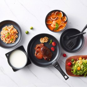 Batterie de cuisine 10 pcs aluminium anti adhésif TFI TITANE10 Kitchencook