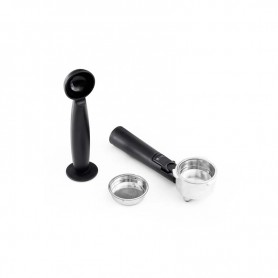 Machine à expresso café moulu avec buse vapeur LITTLE_ITALY_RED Kitchencook