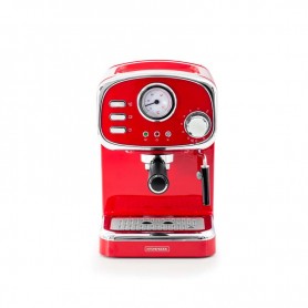 Machine à expresso café moulu avec buse vapeur LITTLE_ITALY_RED Kitchencook