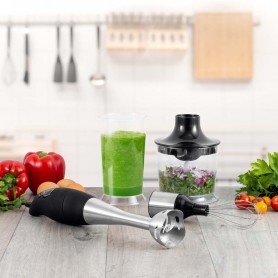 Mixeur plongeant 3en1 avec lames en inox MX700 Kitchencook