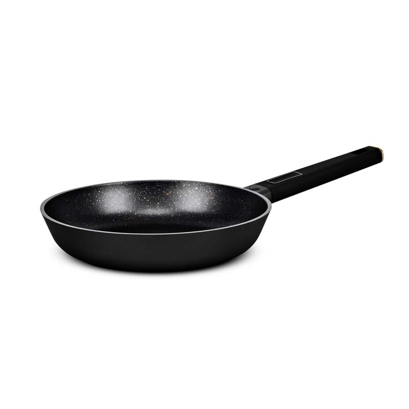 Poêle 28cm fonte d'aluminium anti adhésif TFI BRASS Kitchencook