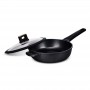 Sauteuse 28cm fonte d'aluminium anti adhésif TFI BRASS Kitchencook