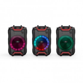 Enceinte LED bluetooth avec jeu de lumière et micro BOOMLED Dynabass