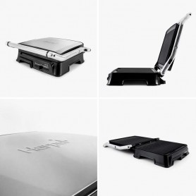 Grille viande avec thermostat réglable XGRILL Harper gris