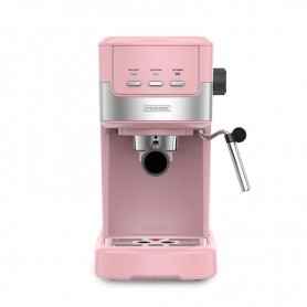 Machine à expresso moulu et dosette 20 bars COLORMOST Kitchencook rose