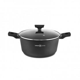 FAITOUT FONTE D'ALUMINIUM 24 CM AVECCOUVERCLE MODELE ARTIST FT24TFI