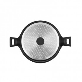 FAITOUT FONTE D'ALUMINIUM 24 CM AVECCOUVERCLE MODELE ARTIST FT24TFI