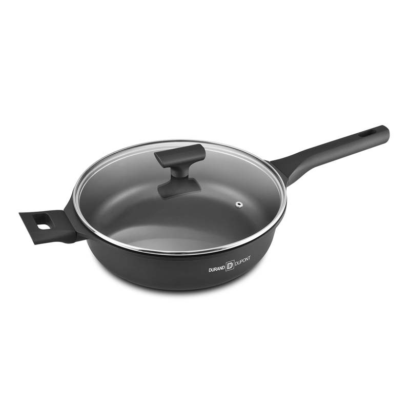 SAUTEUSE FONTE D'ALUMINIUM 24 CM AVEC COUVERCLE MODELE ARTIST ST24TFI