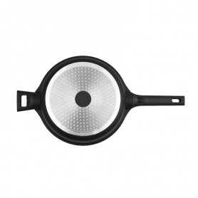 SAUTEUSE FONTE D'ALUMINIUM 24 CM AVEC COUVERCLE MODELE ARTIST ST24TFI