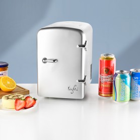 Mini Réfrigérateur De 4l NANO_FRIDGE_SILVER De Yoghi - Reconditionné