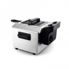 Friteuse Semi-Pro 3000w 5l Avec Fenêtre En Verre K-FRY XL INOX - Reconditionné