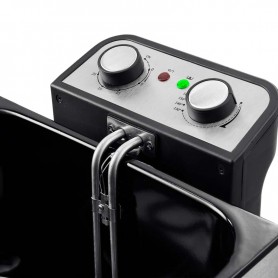 Friteuse Semi-Pro 3000w 5l Avec Fenêtre En Verre K-FRY XL INOX - Reconditionné