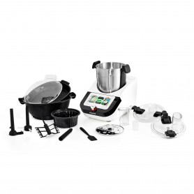 ROBOT CUISEUR MULTIFONCTION CONNECTÉ 1400W 12 VITESSES ET ECRAN TACTILE 7 POUCES CUISIOXCONNECT BY KITCHENCOOK - Reconditionné