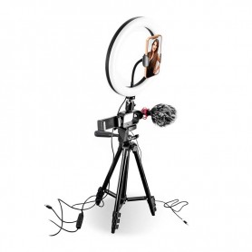 Trépied Vlogging Kit Avec Anneau Lumineux Livestreaming VLOG 550 - Reconditionné