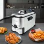 Friteuse 3.5L avec système de filtration d'huile FRY SMART de Kitchencook