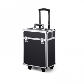 Valise trolley de maquillage MAKE ME UP GO noir Prego