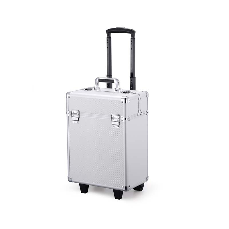 Valise trolley de maquillage MAKE ME UP GO gris Prego