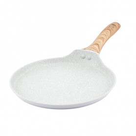 CRÊPIÈRE EN ALUMINIUM FORGE 28cm SANS PFOA KITCHENCOOK STONE CRP28TFI