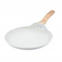CRÊPIÈRE EN ALUMINIUM FORGE 28cm SANS PFOA KITCHENCOOK STONE CRP28TFI