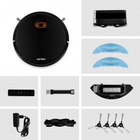 ASPIRATEUR ROBOT 2 EN 1 CONNECTE & INTELLIGENT BOT30 DE VORTEX