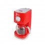 Cafetière style rétro avec filtre nylon réutilisable RETRO COFFEE rouge Kitchencook