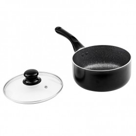 Casserole aluminium anti adhésif 20cm TFSI LAURA noir