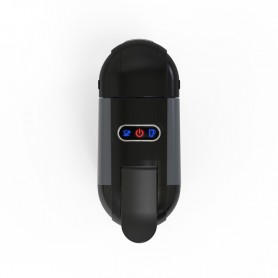 Machine à expresso multi dosettes et café moulu grise Kitchencook