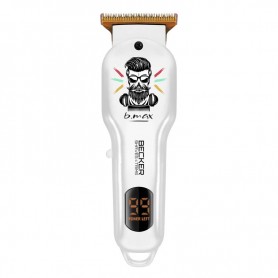 Tondeuse sans fil avec lames en acier inoxydable BMAX blanc Becker