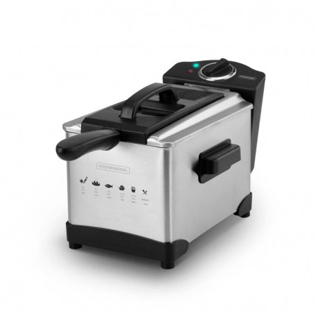 Friteuse 3L inox semi pro FRY PLUS Kitchencook