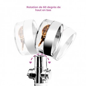 POMMEAU DE DOUCHE HAUTE PRESSION ECOFILTER BOOST DE YOGHI