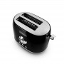Grille pain style rétro double fentes RETRO TOAST noir de Kitchencook