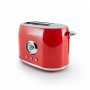 Grille pain style rétro double fentes RETRO TOAST rouge Kitchencook