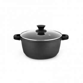 Faitout en fonte d'aluminium anti adhésif 24 cm LEON Kitchencook