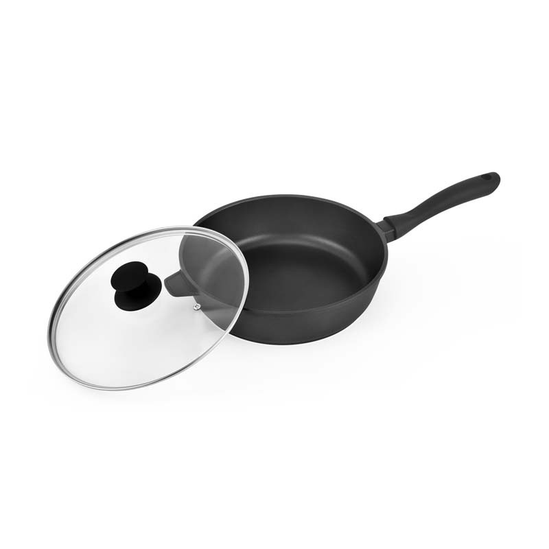 Sauteuse en fonte d'aluminium de 24 cm LEON_ST24TFI de Kitchencook