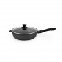 Sauteuse en fonte d'aluminium de 24 cm LEON_ST24TFI de Kitchencook