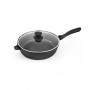Sauteuse en fonte d'aluminium de 24 cm LEON_ST24TFI de Kitchencook