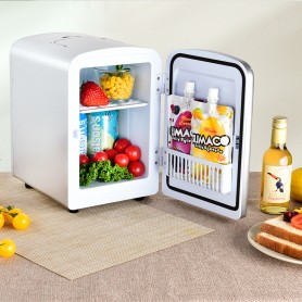 Mini réfrigérateur 4L froid et chaud NANOFRIDGE gris Yoghi