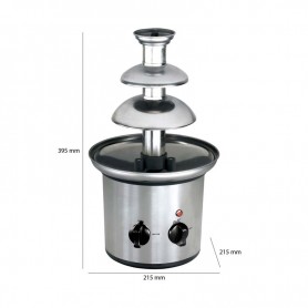 Fontaine à chocolat avec cascades extra lisses Clatronic