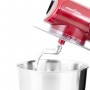 Robot pétrin avec bol inox 5L AK80V2 Kitchencook Rouge