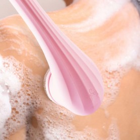 Brosse de douche électrique rose sans fil 4en1 CLEANBODY Yoghi