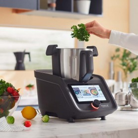 Robot cuiseur connecté 1200 recettes CUISIOXTCONNECT noir Kitchencook